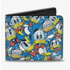 Buy ๐คฉ Disney Donald Duck Poses Stacked Collage Bi-Fold Wallet ๐