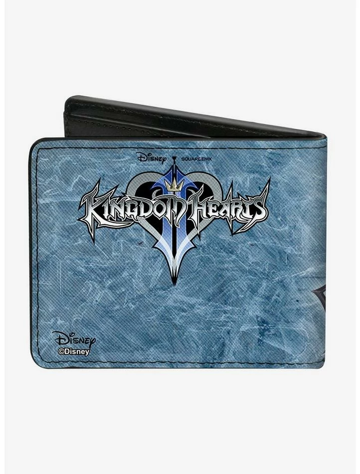 Top 10 😍 Disney Kingdom Hearts II Final Form Sora Pose Logo Keyblades Bi-Fold Wallet ⭐ - Image 2