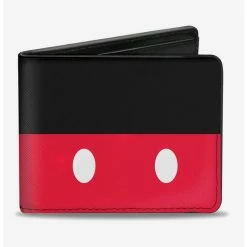 New ๐ Disney Mickey Mouse Bounding Buttons Bi-Fold Wallet โค๏ธ