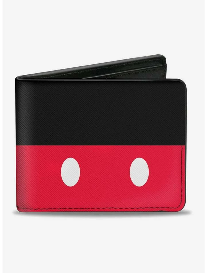 New ๐ Disney Mickey Mouse Bounding Buttons Bi-Fold Wallet โค๏ธ