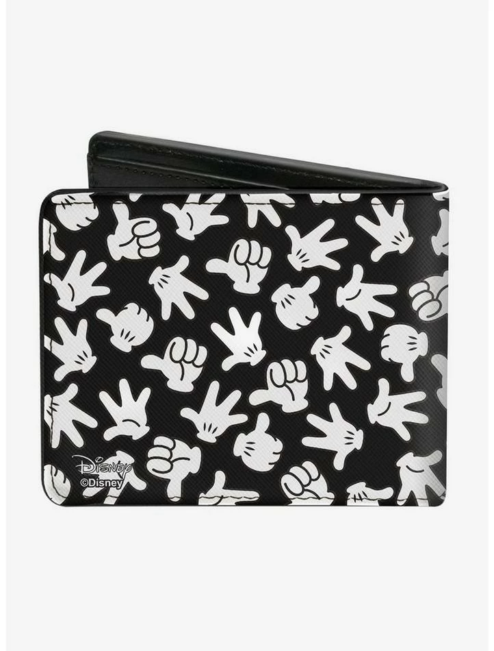 Cheap ๐คฉ Disney Mickey Mouse M Icon Hand Gestures Bi-Fold Wallet ๐งจ - Image 2