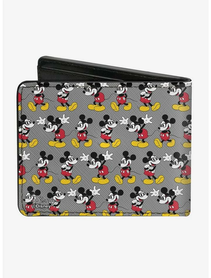 Outlet โจ Disney Mickey Mouse Nerdy Poses Bi-Fold Wallet ๐ฏ - Image 2