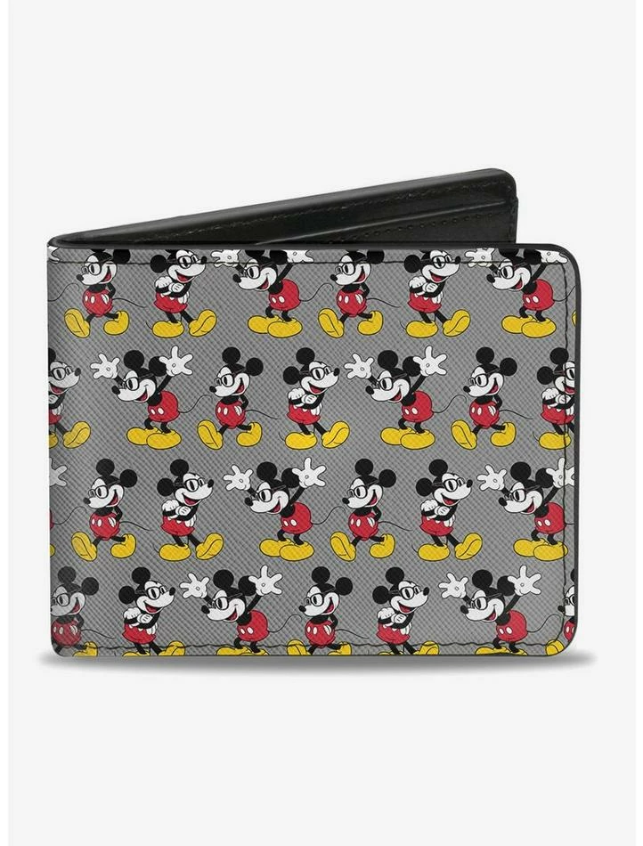 Outlet โจ Disney Mickey Mouse Nerdy Poses Bi-Fold Wallet ๐ฏ