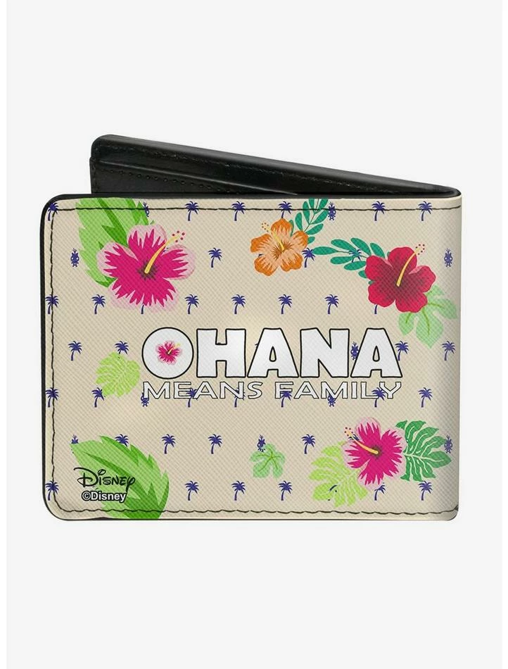Best Pirce 🤩 Disney Lilo & Stitch Winking Ohana Means Family Bi-Fold Wallet 🛒 - Image 2