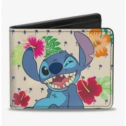 Best Pirce 🤩 Disney Lilo & Stitch Winking Ohana Means Family Bi-Fold Wallet 🛒