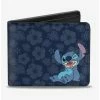 Top 10 ❤️ Disney Lilo & Stitch Winking Stitch Pose Bi-Fold Wallet 💯