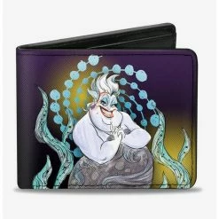 Deals ๐ Disney The Little Mermaid Ursula Smiling Sketch Pose Bi-Fold Wallet ๐