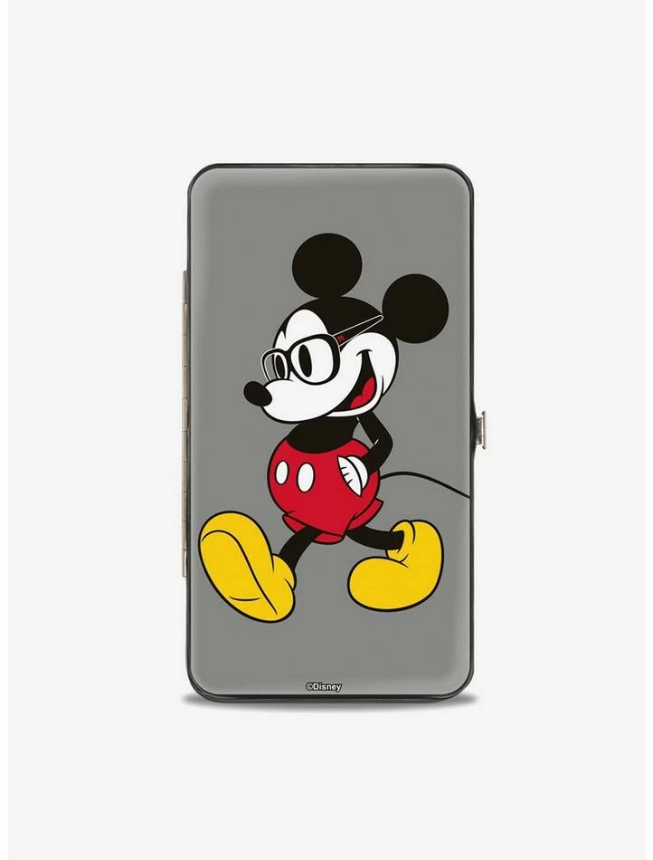 Coupon ๐งจ Disney Mickey Mouse Arms Crossed Walking Poses Hinged Wallet ๐ฅฐ - Image 2