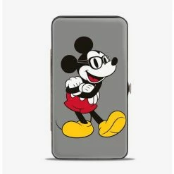 Coupon ๐งจ Disney Mickey Mouse Arms Crossed Walking Poses Hinged Wallet ๐ฅฐ
