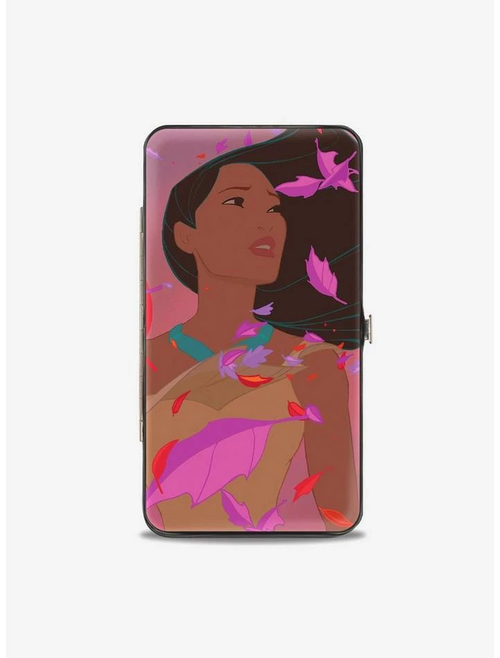 Cheapest 💯 Disney Pocahontas Colors Of The Wind Pose Hinged Wallet ⌛
