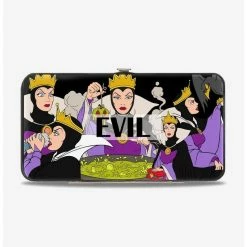 Brand new ๐ฏ Disney Snow Whites Evil Queen Poses Collage Hinged Wallet ๐