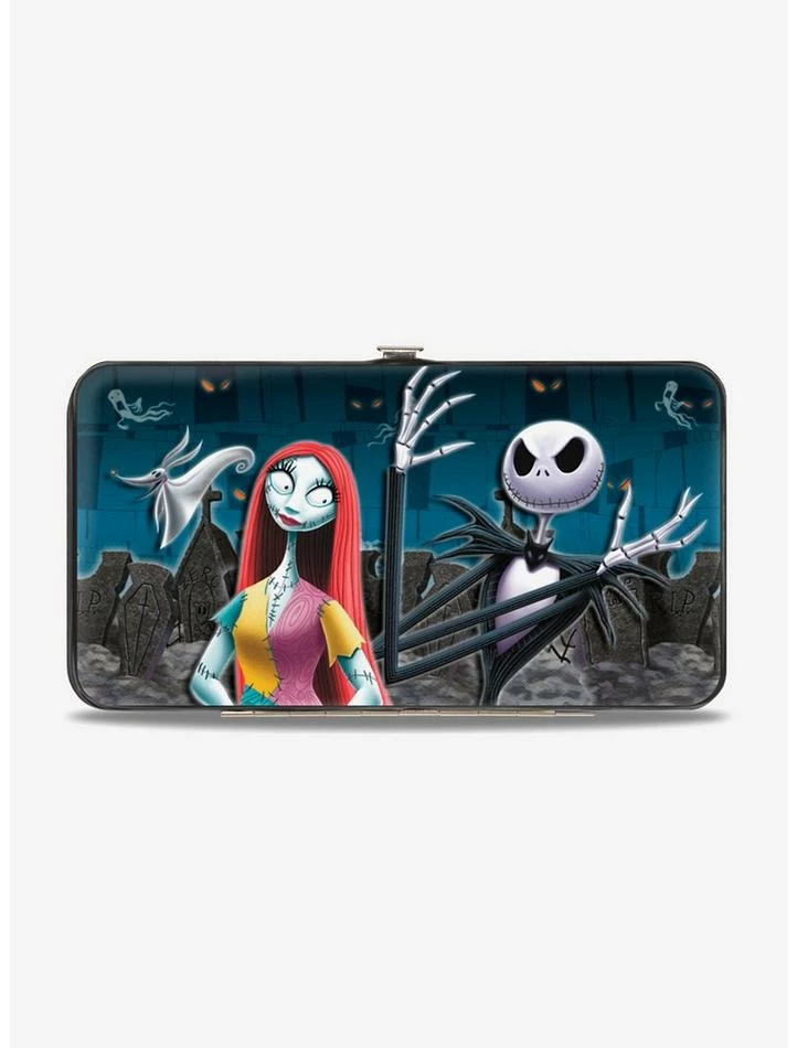Promo 🎉 The Nightmare Before 🎅 Christmas Sally, Jack & Oogie Boogie Hinged Wallet 🛒