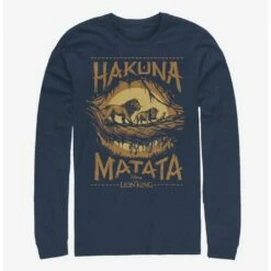 Flash Sale 🛒 Disney The Lion King 2019 Savanna Poster Long-Sleeve T-Shirt 🎁