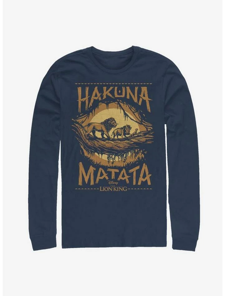 Flash Sale ๐ Disney The Lion King 2019 Savanna Poster Long-Sleeve T-Shirt ๐
