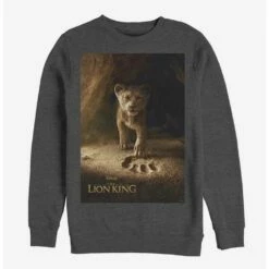Budget 🛒 Disney The Lion King 2019 Simba Poster Sweatshirt 🔥