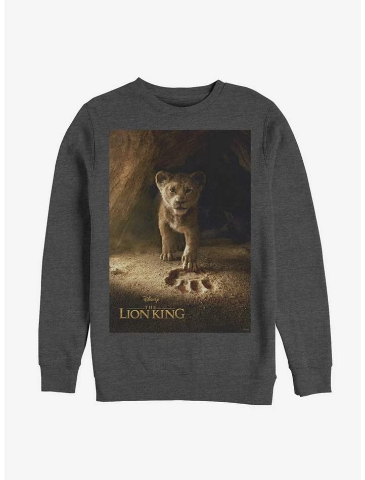 Budget 🛒 Disney The Lion King 2019 Simba Poster Sweatshirt 🔥