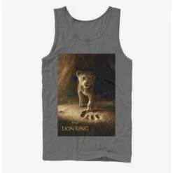 Cheapest 👏 Disney The Lion King 2019 Simba Poster Tank ❤️