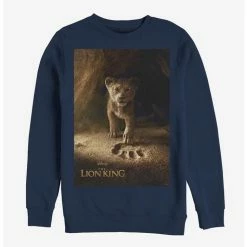 Flash Sale 🥰 Disney The Lion King 2019 Simba Poster Sweatshirt 🌟