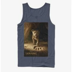 Hot Sale 🔔 Disney The Lion King 2019 Simba Poster Tank 🧨