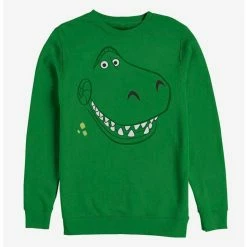 Flash Sale 🔥 Disney Pixar Toy Story Rex Big Face Sweatshirt 🥰