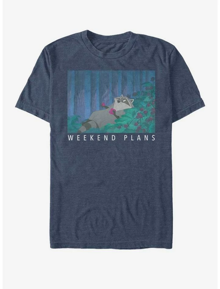 Discount 👍 Disney Pocahontas Meeko Weekend T-Shirt 😉