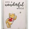 Brand new 🛒 Disney Winnie the Pooh Rustic Wood Framed Wall Decor ❤️