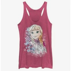 Cheapest 💯 Disney Frozen Anna Flowers 👧 Girls Tank ✨