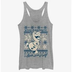 Best Pirce 😉 Disney Frozen Hooray Snow 👧 Girls Tank ❤️
