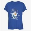 New 🤩 Disney Frozen Olaf Hat 👧 Girls T-Shirt 😉