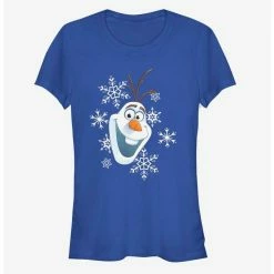 New 🤩 Disney Frozen Olaf Hat 👧 Girls T-Shirt 😉