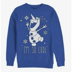 Budget 👍 Disney Frozen So Cool Sweatshirt 🔥