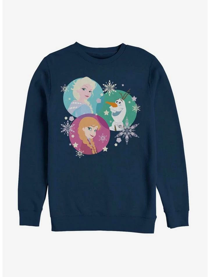 Cheapest 🔥 Disney Frozen Tri-Sphere Snow Sweatshirt ✨