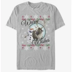 New 😉 Disney Frozen Winter Wishes T-Shirt 🎉