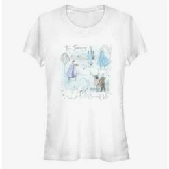 Brand new 😉 Disney Frozen 2 Arendelle Journey 👧 Girls T-Shirt 😉