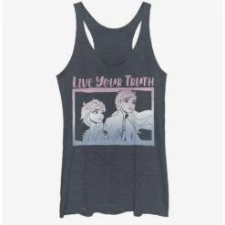 Discount 😀 Disney Frozen 2 Live Your Truth 👧 Girls Tank ⌛