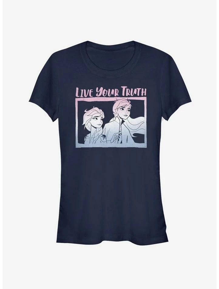 Deals โ Disney Frozen 2 Live Your Trugh ๐ง Girls T-Shirt ๐