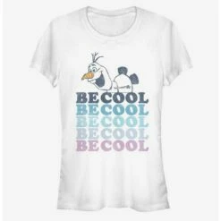 Promo 🧨 Disney Frozen 2 Olaf Be Cool 👧 Girls T-Shirt 🎁