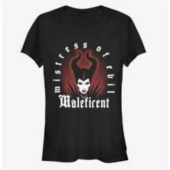 Coupon 🥰 Disney Maleficent: Mistress Of Evil Red Aura 👧 Girls T-Shirt 👏