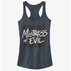 Budget 🎉 Disney Maleficent: Mistress Of Evil Bold Text 👧 Girls Tank ❤️