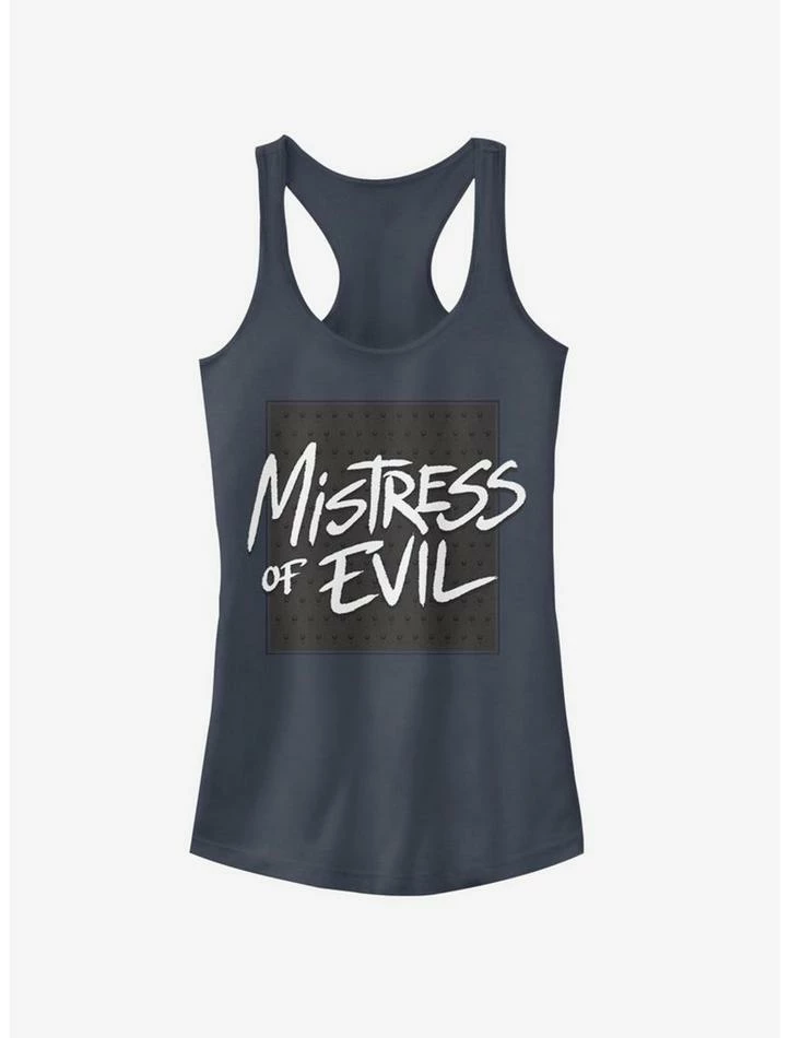 Budget 🎉 Disney Maleficent: Mistress Of Evil Bold Text 👧 Girls Tank ❤️
