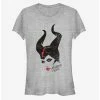 Budget ❤️ Disney Maleficent: Mistress Of Evil Red 💄 Lipstick 👧 Girls T-Shirt ⌛