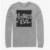 Top 10 😉 Disney Maleficent: Mistress Of Evil Bold Text Long-Sleeve T-Shirt 👏