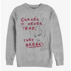 Best reviews of 💯 Disney Maleficent: Mistress Of Evil Curses Never End They Break Sweatshirt ✔️