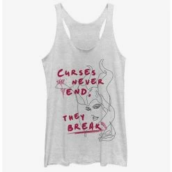 Best deal ⌛ Disney Maleficent: Mistress Of Evil Curses Never End They Break 👧 Girls Tank 🥰