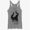 Outlet 🧨 Disney Maleficent: Mistress Of Evil Red 💄 Lipstick 👧 Girls Tank 🥰