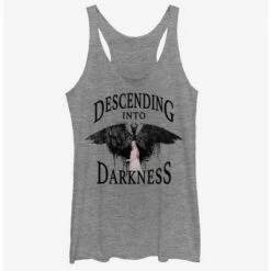 Best Pirce 🔔 Disney Maleficent: Mistress Of Evil Descending Into Darkness 👧 Girls Tank ❤️