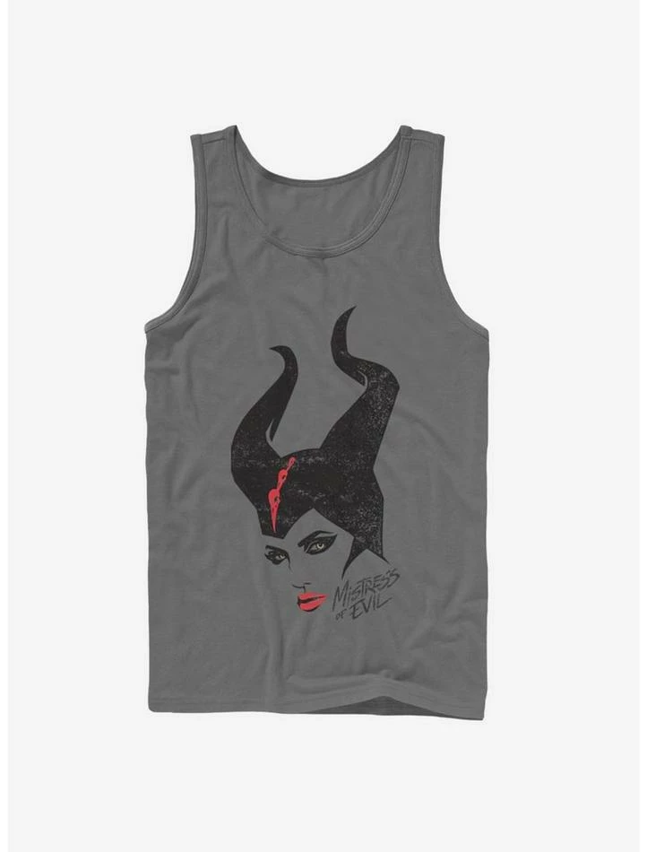 Coupon ⌛ Disney Maleficent: Mistress Of Evil Red 💄 Lipstick Tank 🤩