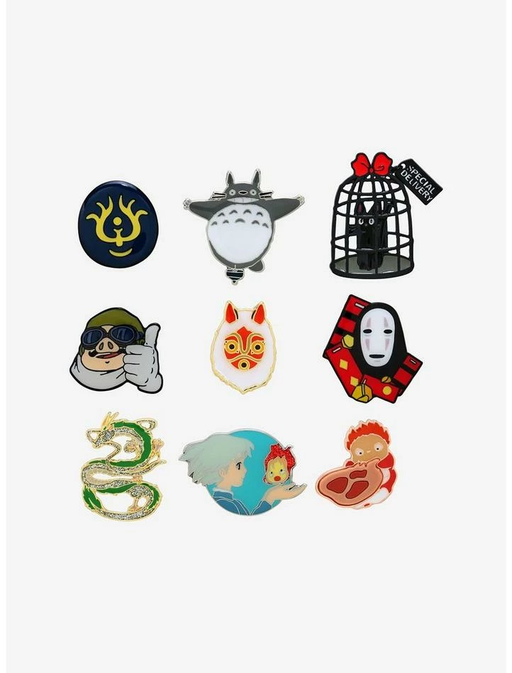 Coupon 🔥 Studio Ghibli The World Of Studio Ghibli Blind Box Enamel Pin 🎁