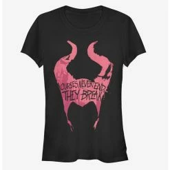 Discount 👍 Disney Maleficent: Mistress Of Evil Curses Break 👧 Girls T-Shirt 🤩