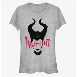 Cheap ⭐ Disney Maleficent: Mistress Of Evil Paint Silhouette 👧 Girls T-Shirt 🔥